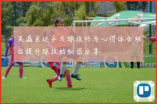 吴磊亲述乒乓球技巧与心得体会助你提升球技的秘密分享