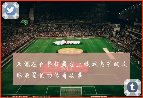 未能在世界杯舞台上绽放光芒的足球明星们的传奇故事